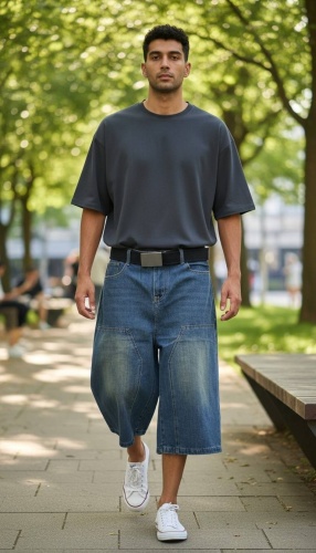 Бермуды FASHION синий