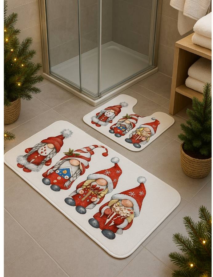 Комплект ковриков 30293922_484112719 80x50 см, ПВХ, резина