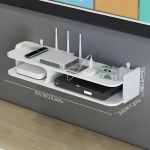 Полка для wi-fi 672008207, 50х20x13 см, белый