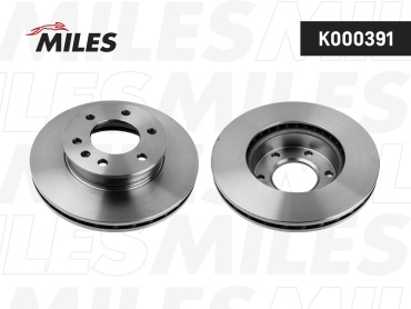 Диски MILES передние K000391