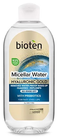 Bioten Hyaluronic Gold мицеллярная вода 400 мл