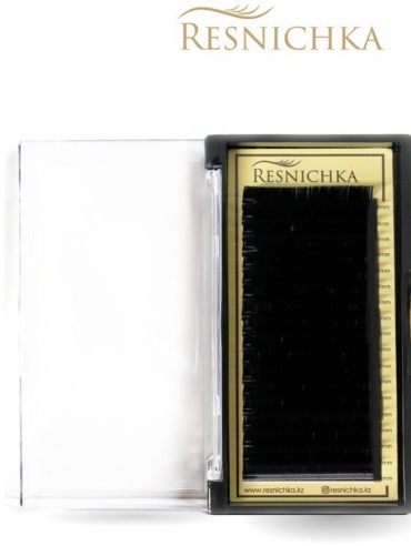 Resnichka единичные L 0.07 мм черный 9 мм