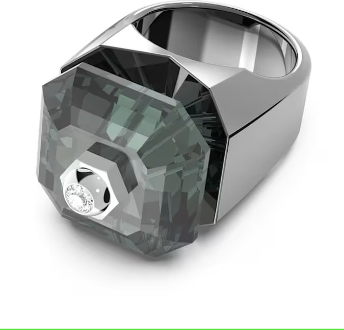 Кольцо Swarovski 5628579 размер 18.5 ювелирный сплав, цирконий, кристаллы Swarovski