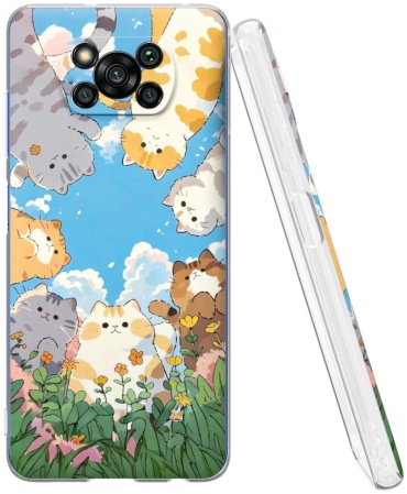 Чехол Mcover для POCO POCO X3/X3 Pro рисунок