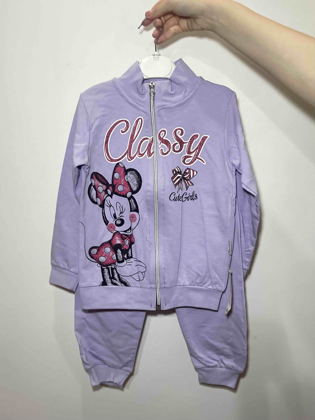 Спортивный костюм Ravza Kids фиолетовый