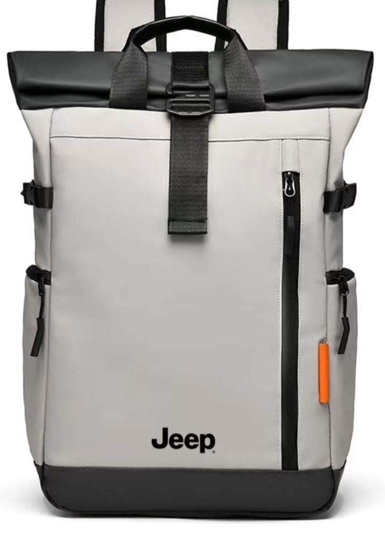 Рюкзак Jeep нейлон светло-серый