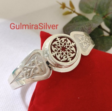 Қазақ Күміс GulmiraSilver 25.5/925 длина 19 см, вес 25.5 г серебро, плетение отсутствует