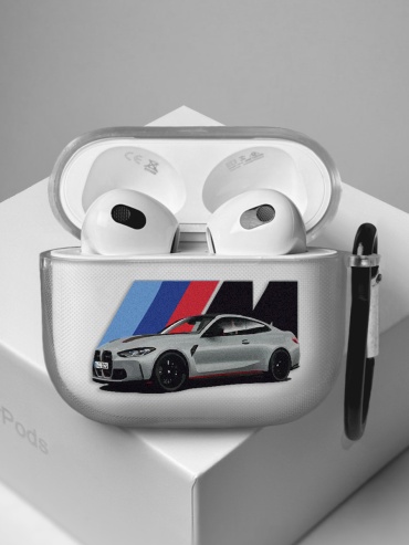 Чехол для Apple AirPods 3 прозрачный