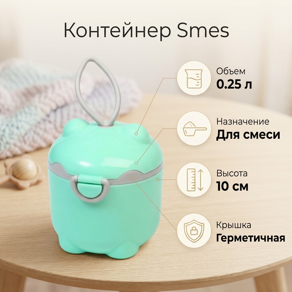 Контейнер Smes, пластик