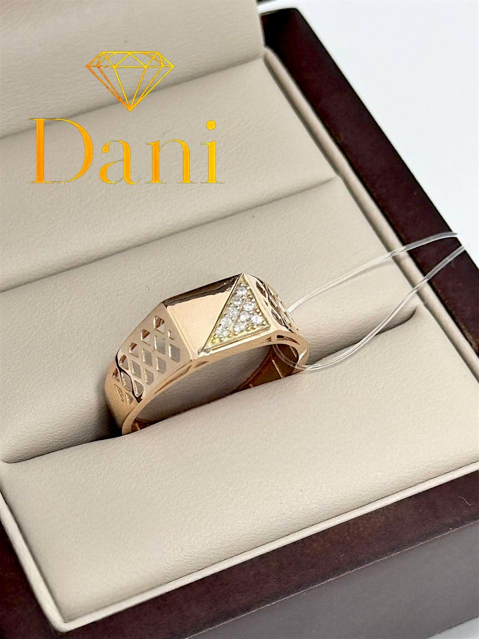 Dani DANI-KLS-2459 размер 21 вес 2.42 г золото, фианит
