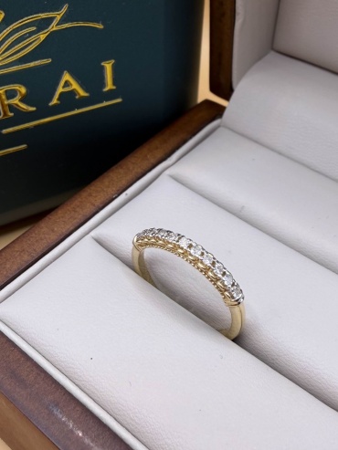 Кольцо SharmStyle 577678 размер 18 вес 2.32 г золото, бриллиант
