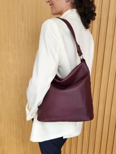 Мини-сумка FEELBAGS натуральная кожа коричневый