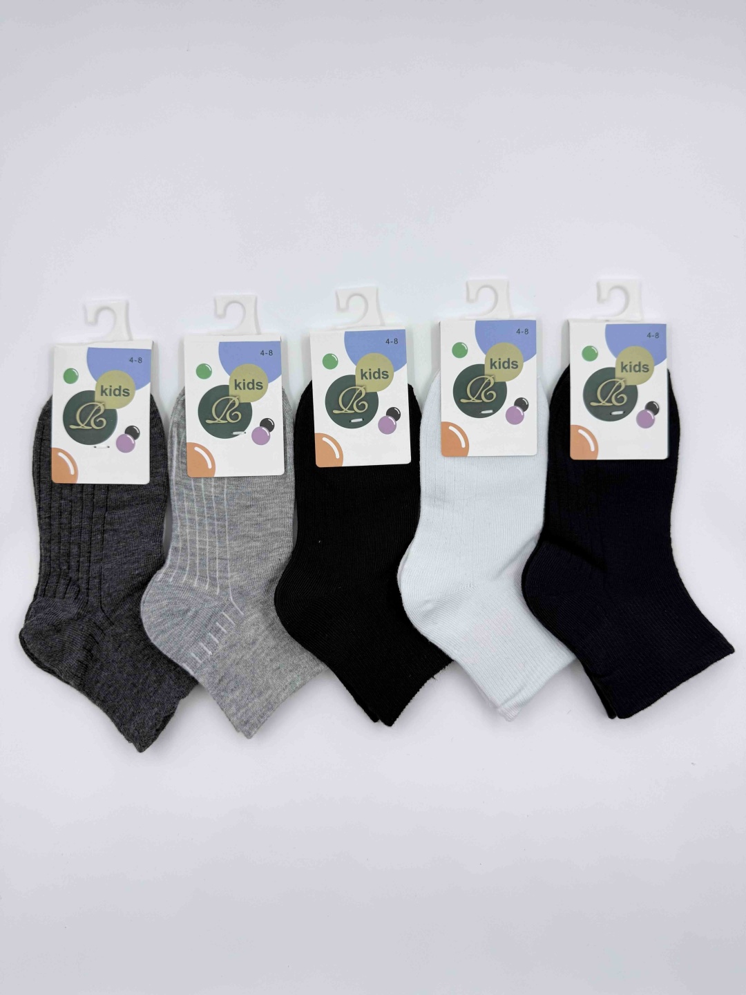 Носки Djos Socks R92 5 пар мультиколор 8-12 лет