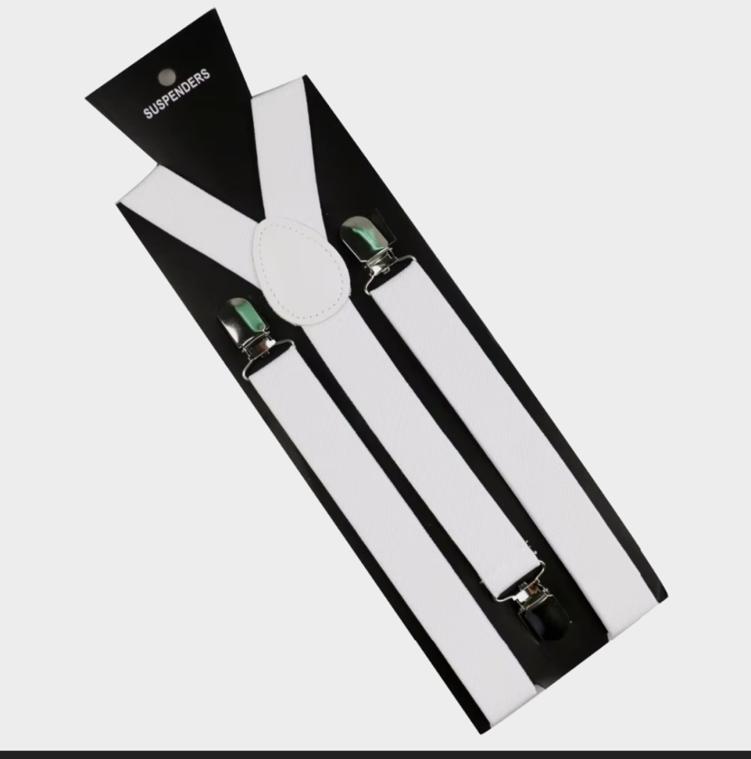 Подтяжки длина 120 см, ширина ленты 2.5 см