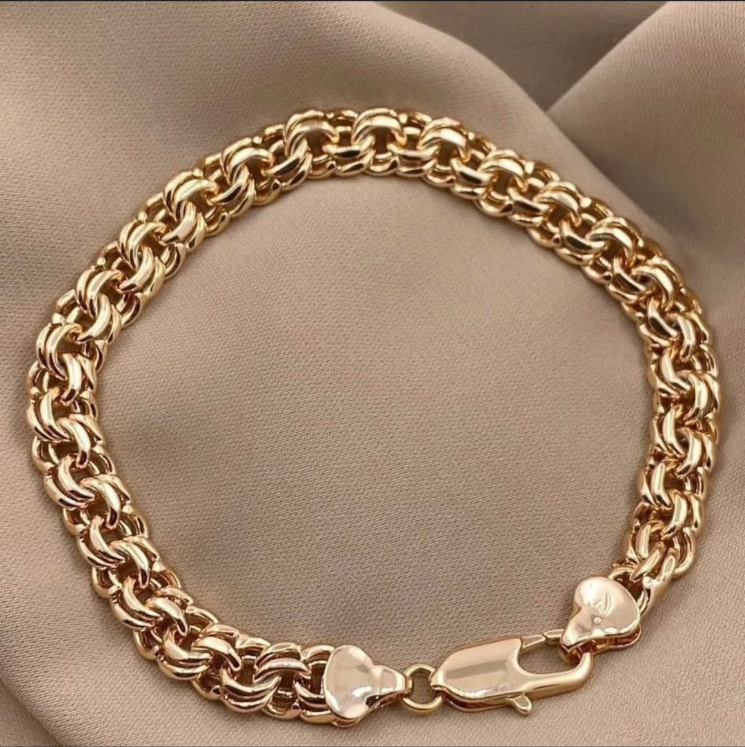 GoldenGolds G-G920428234 длина 19 см, вес 6 г золото, плетение бисмарк