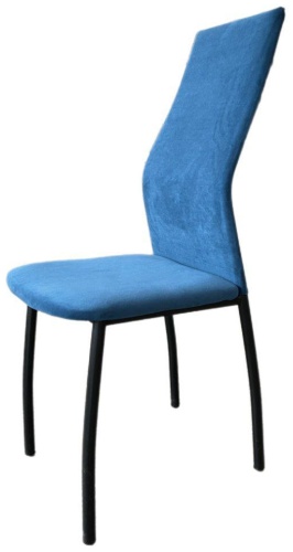 Стул stulshop стул ВМ, 100x41x41 см, черный, синий