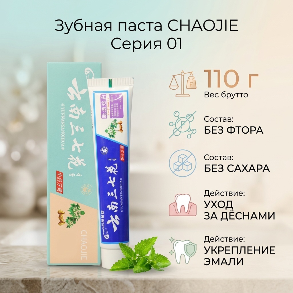CHAOJIE зубная паста 01 110 г