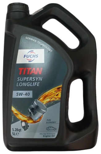 Синтетическое TITAN TITSSLL_5W40_5L 5W-40 5 л
