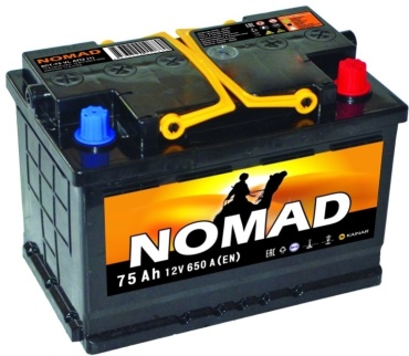 Nomad 6 ст -75 Nomad 75 Ач обратная