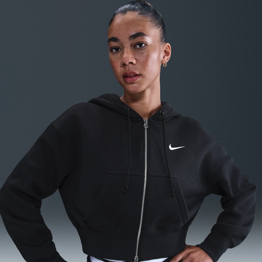 Толстовка Nike черный, белый
