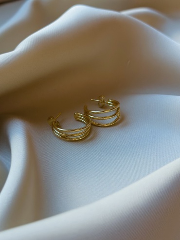 Серьги Fashion ювелирный сплав, фианит