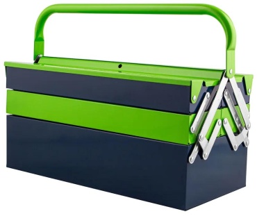 Ящик для инструментов 43x20x20 см, металл