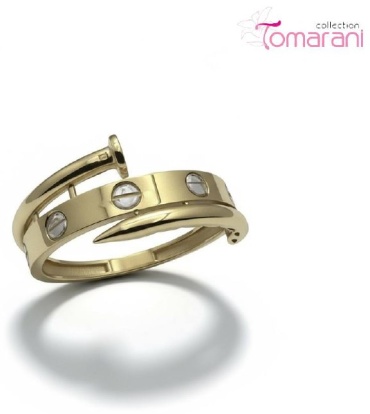 Tomarani collection TC_КР_гвоздик_18.5размер_04 размер 18.5 вес 1.69 г золото, без вставок