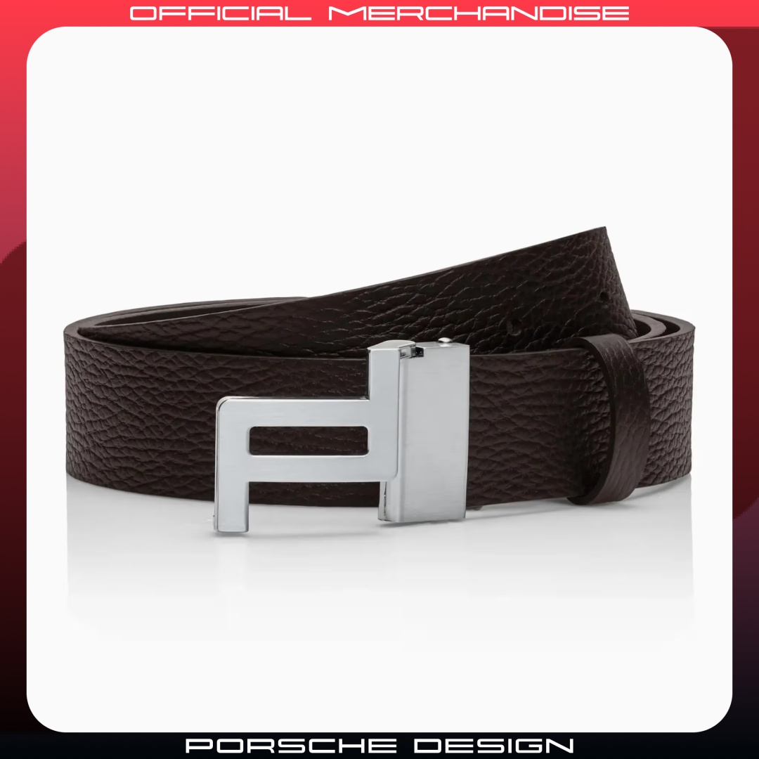 Ремень Porsche Design натуральная кожа 105 см коричневый