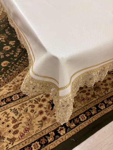 Скатерть A Brand 350x150 см, искусственная кожа, 1 шт