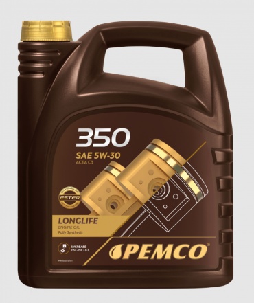 Синтетическое PEMCO 350 SAE 5W30 API SN 5W-30 5 л