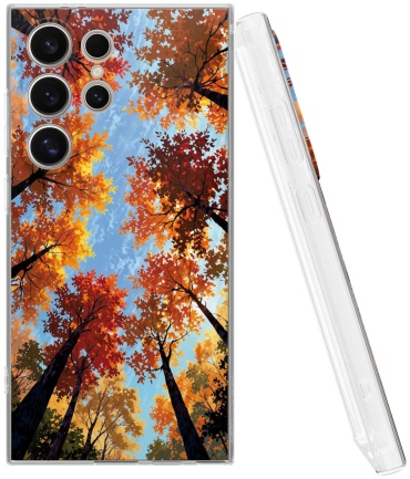 Чехол Mcover для Samsung Galaxy S24 Ultra рисунок