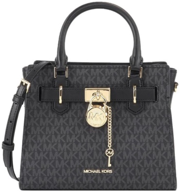 Сумка кросс-боди Michael Kors канвас черный