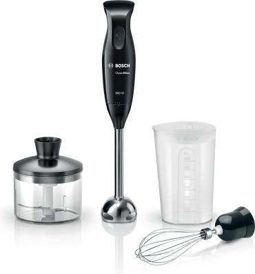 Блендер погружной Bosch CleverMixx MSM2650B черный