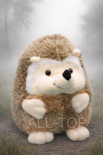 Мягкая игрушка ALL-TOP Ёжик в тумане, 30 см