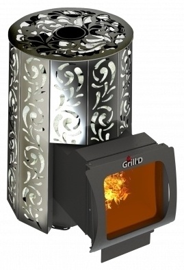 Банная печь Grill'D напольная 20 м3, 540x790x780 мм