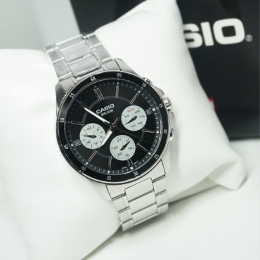 Кварцевые CASIO Watch-1374D-1A3 нержавеющая сталь