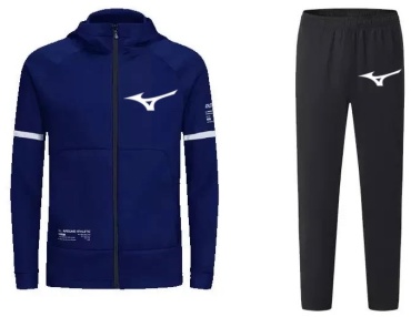 Спортивный костюм Mizuno темно-синий