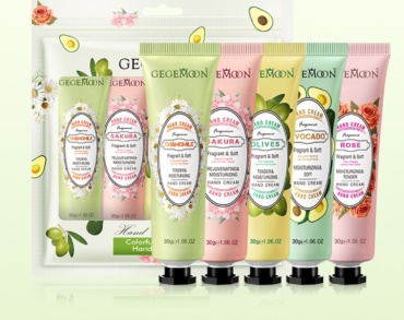 Gegemoon Colorful Flower Fruit GM-736 крем для рук 5 шт по 30 г