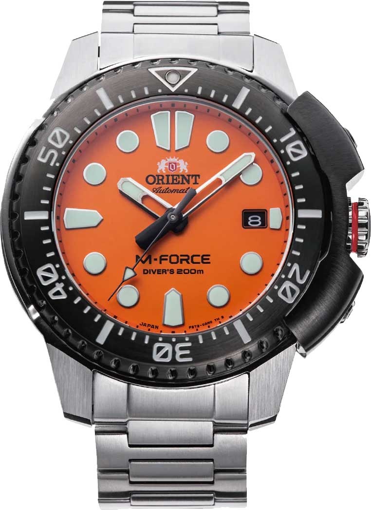 Механические ORIENT M-Force RA-AC0L08Y00B нержавеющая сталь