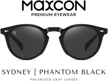 MAXCON солнцезащитные очки круглые поляризованные