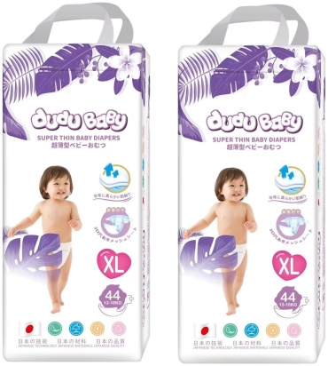 Подгузники Dudu Baby XL, 88 шт