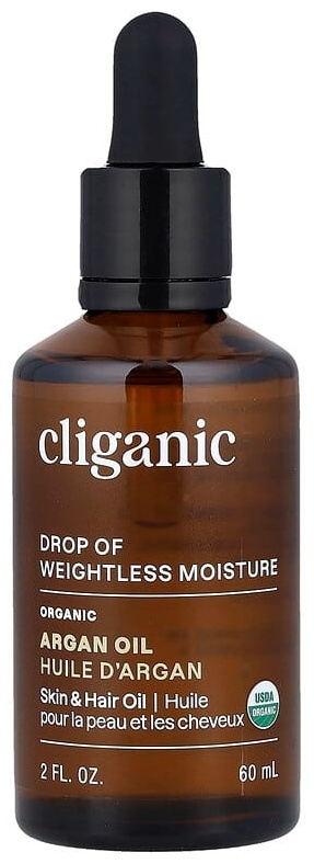 Cliganic Органическое аргановое масло, для комбинированной кожи, 60 мл масло для тела 60 г
