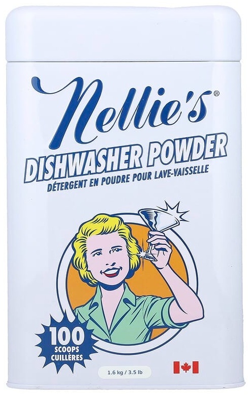 Порошок Nellie's Порошок для посудомоечной машины Nellie's, 1,6 кг