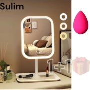 Sulim зеркало настольное косметическое 1+1-19.5.19-5.28-4cm
