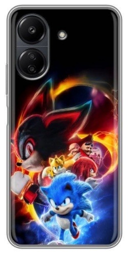 Чехол BAIKO для Redmi 13C рисунок