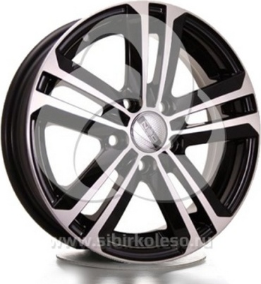 Tech-Line 428 BD 57.1 5x14/5x100 D57.1 ET35 4 диска черный, серебристый, графит