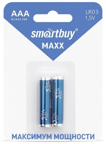 Батарейка AAA Smartbuy 2 шт