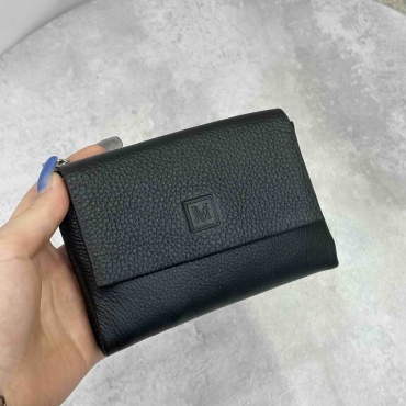 Кошелек Magic BAGS натуральная кожа черный
