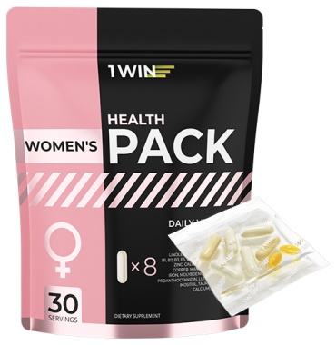 1WIN Хелс пак женский «Womens Нealth pack» капсулы 8 шт