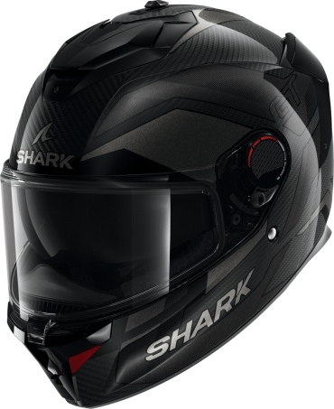 Shark SPARTAN GT PRO RITMO CARBON черный S